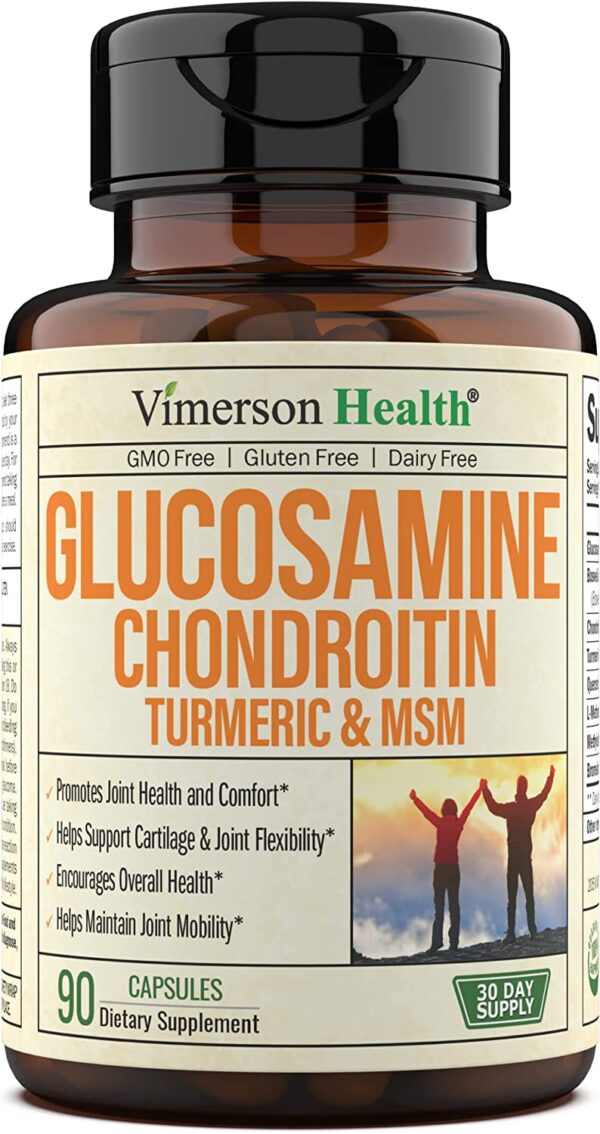 Glucosamine Chondroitin MSM Turmeric Boswellia