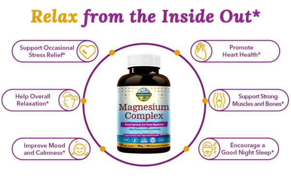 Magnesium Complex Eater 500mg for sleep and anxiety